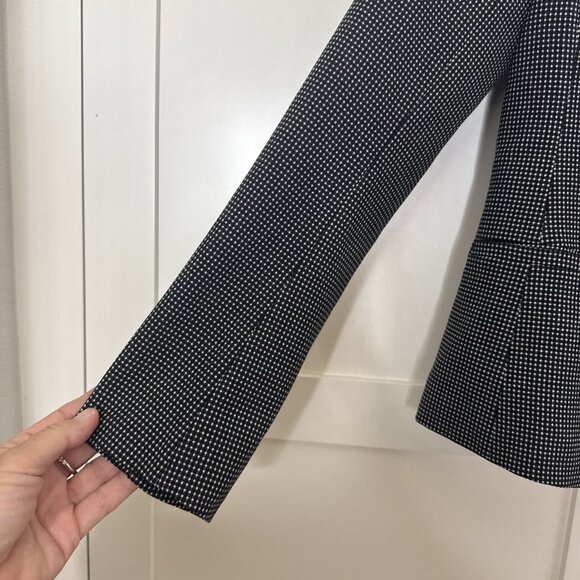Banana Republic Womens Size: 4 Mini Check Color Geometric Blazer - Picture 7 of 16
